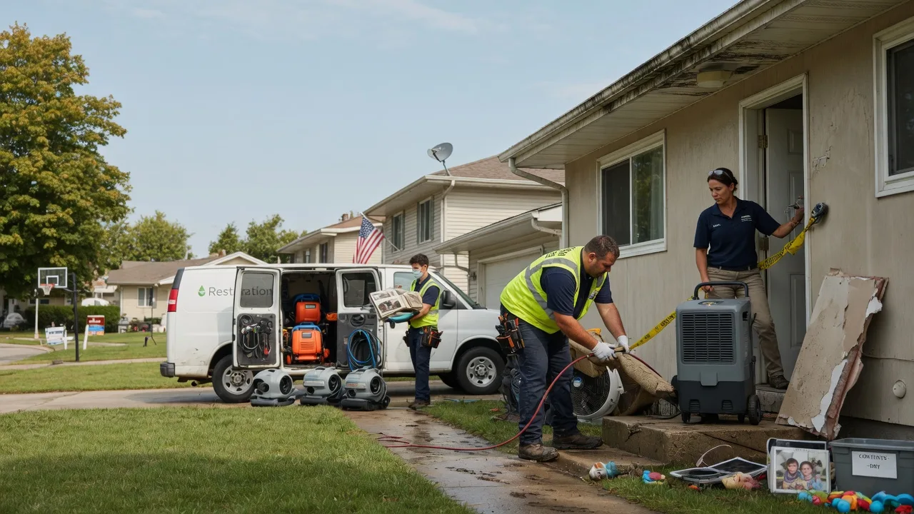 Water Damage Restoration in Monticello, IL near me